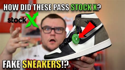 has stockx sold fake shoes